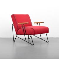 Lounge Chair, Manner of Arthur Umanoff - Sold for $1,187 on 05-06-2017 (Lot 399).jpg